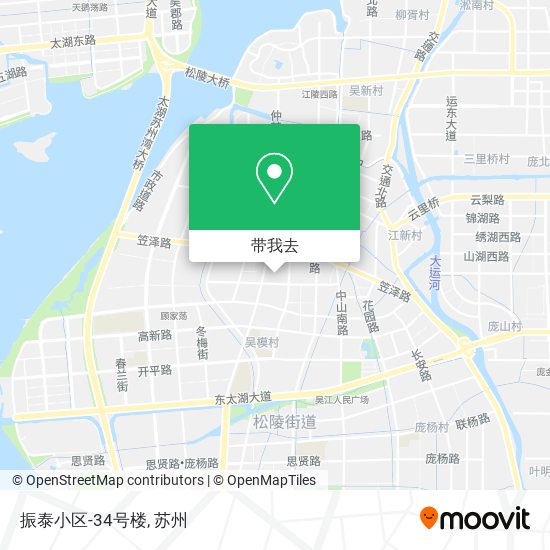 振泰小区-34号楼地图