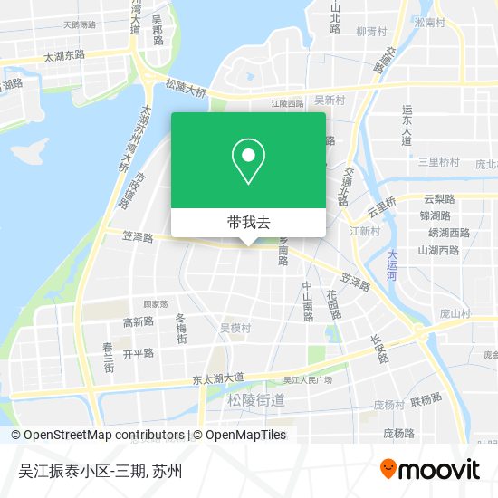 吴江振泰小区-三期地图