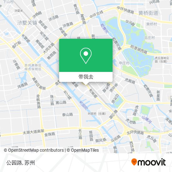 公园路地图