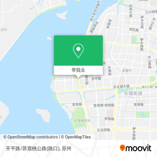 开平路/苏震桃公路(路口)地图