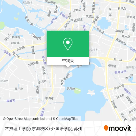 常熟理工学院(东湖校区)-外国语学院地图