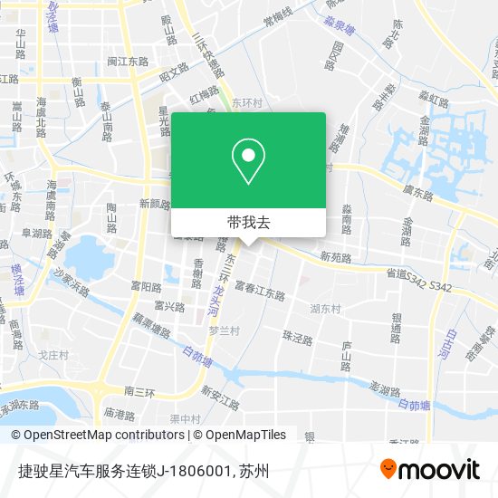 捷驶星汽车服务连锁J-1806001地图