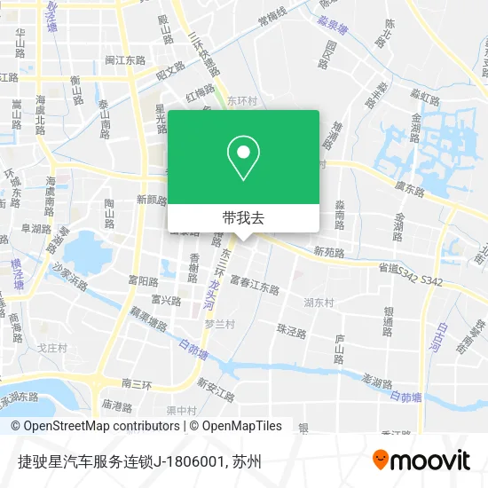 捷驶星汽车服务连锁J-1806001地图