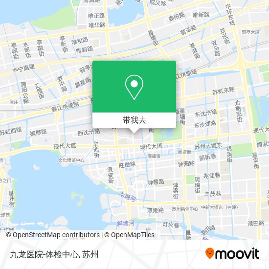 九龙医院-体检中心地图