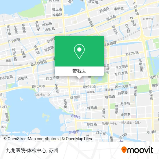 九龙医院-体检中心地图