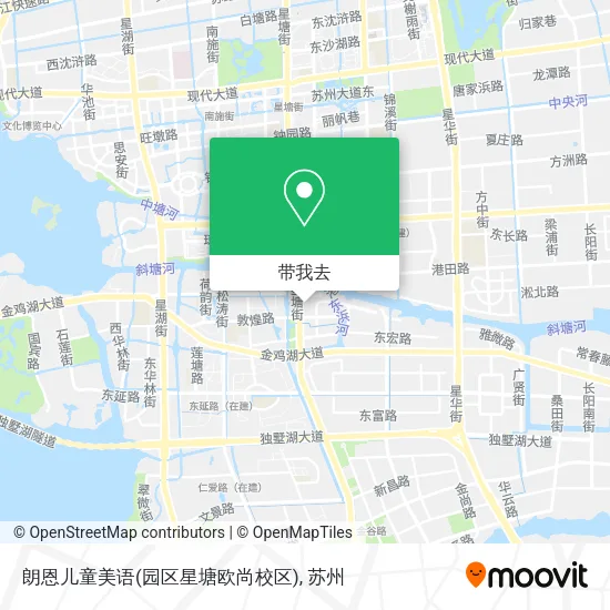朗恩儿童美语(园区星塘欧尚校区)地图