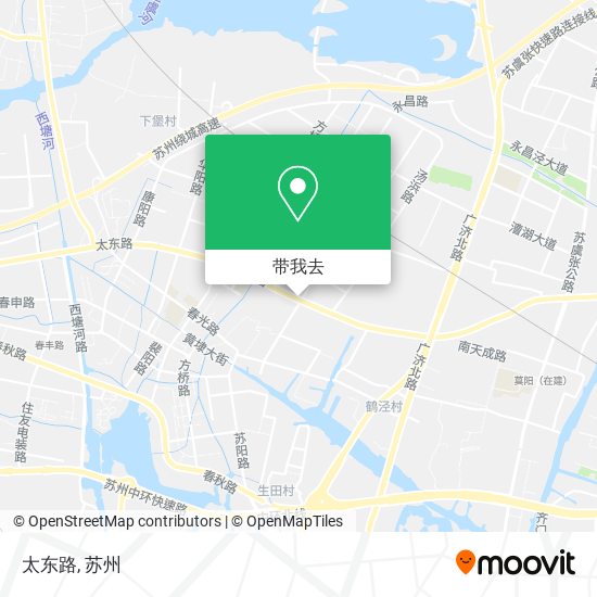太东路地图