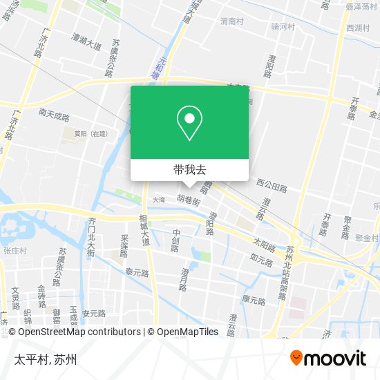 太平村地图