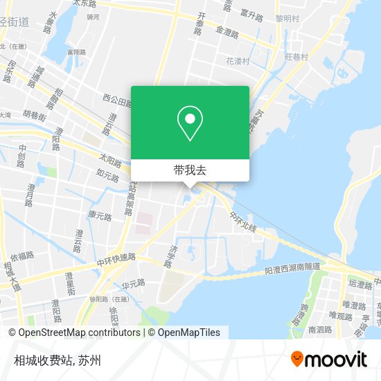 相城收费站地图