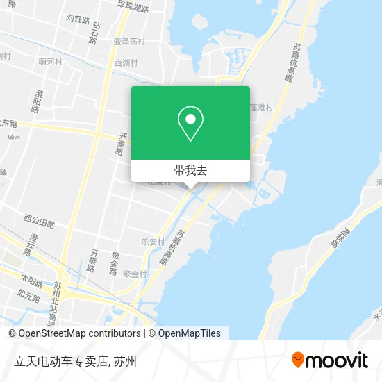 立天电动车专卖店地图