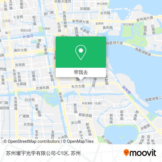 苏州璨宇光学有限公司-C1区地图