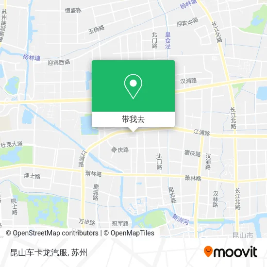 昆山车卡龙汽服地图