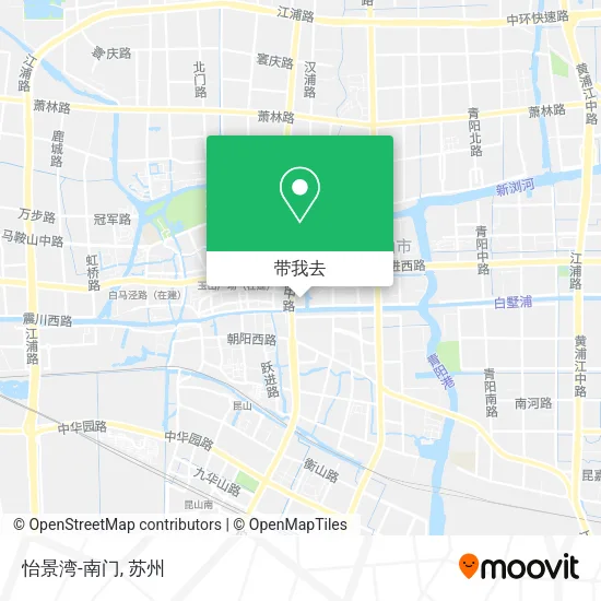 怡景湾-南门地图