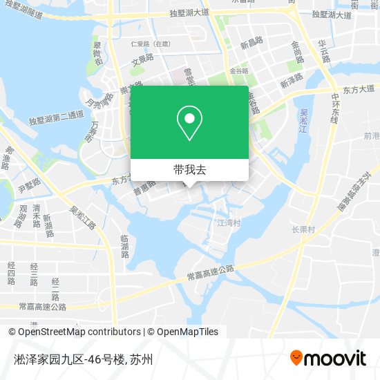 淞泽家园九区-46号楼地图