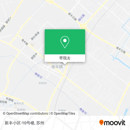 新丰小区-10号楼地图