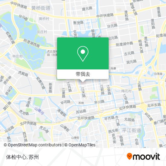 体检中心地图