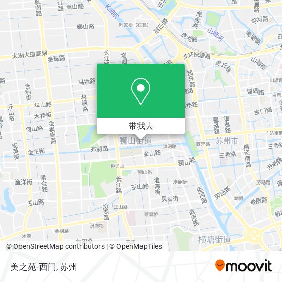 美之苑-西门地图