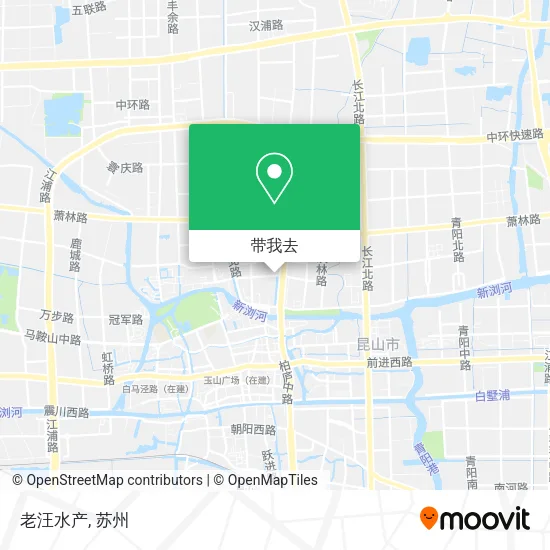 老汪水产地图