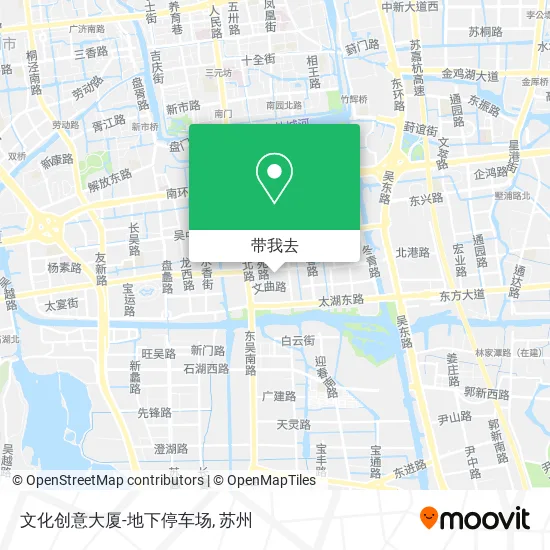 文化创意大厦-地下停车场地图