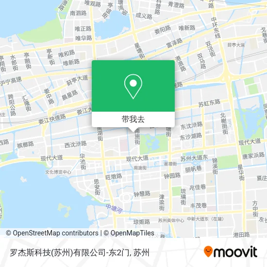 罗杰斯科技(苏州)有限公司-东2门地图