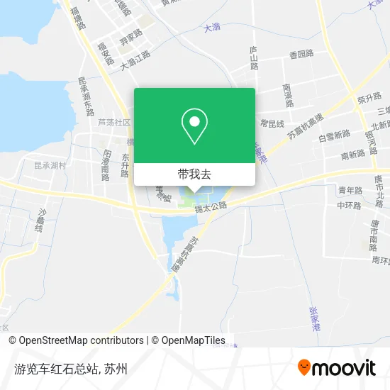 游览车红石总站地图