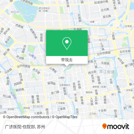 广济医院-住院部地图