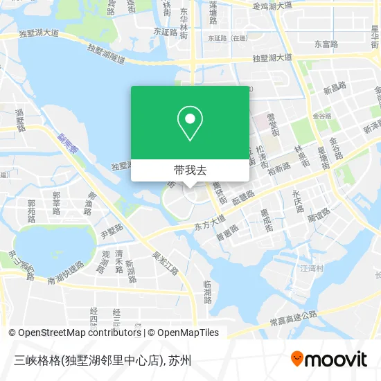 三峡格格(独墅湖邻里中心店)地图