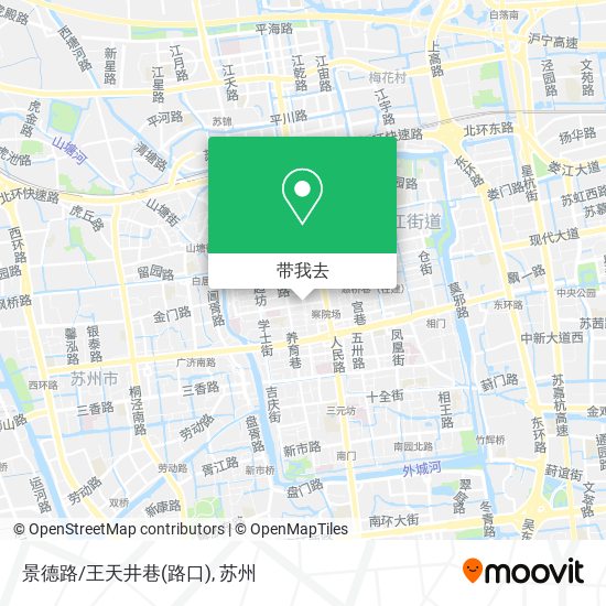 景德路/王天井巷(路口)地图
