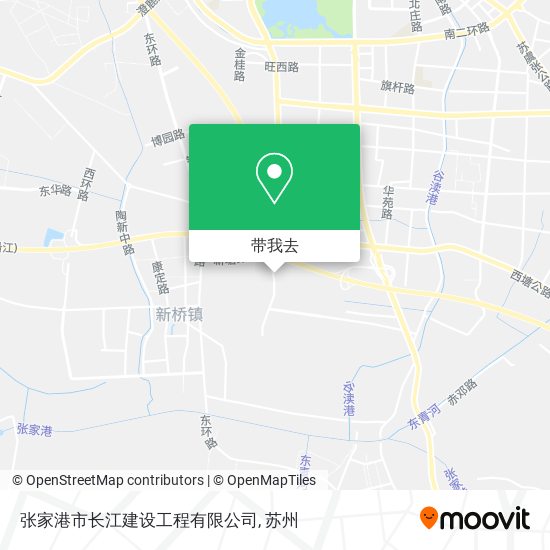 张家港市长江建设工程有限公司地图