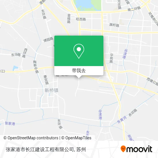 张家港市长江建设工程有限公司地图