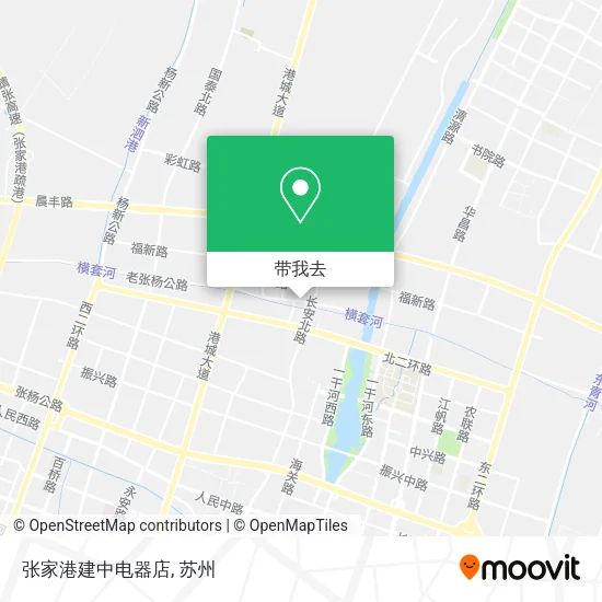 张家港建中电器店地图