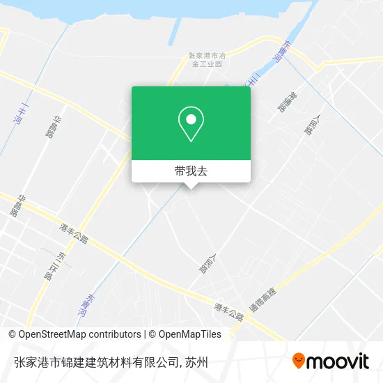 张家港市锦建建筑材料有限公司地图