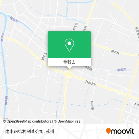 建丰钢结构制造公司地图
