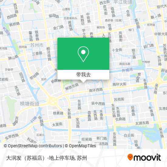 大润发（苏福店）-地上停车场地图