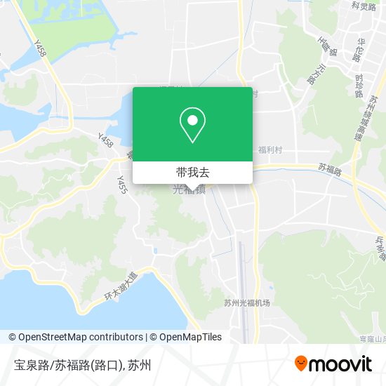 宝泉路/苏福路(路口)地图