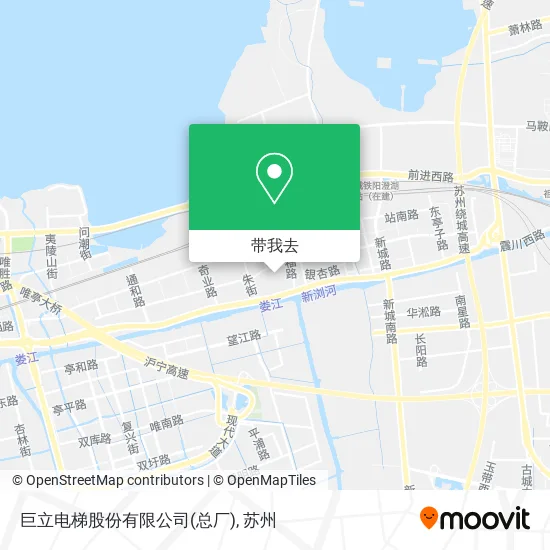 巨立电梯股份有限公司(总厂)地图