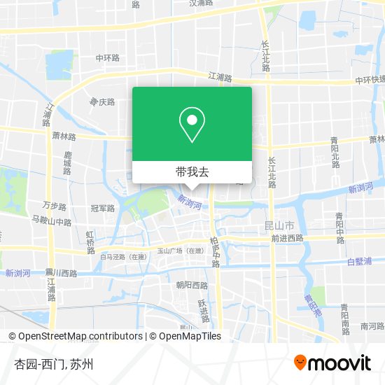 杏园-西门地图
