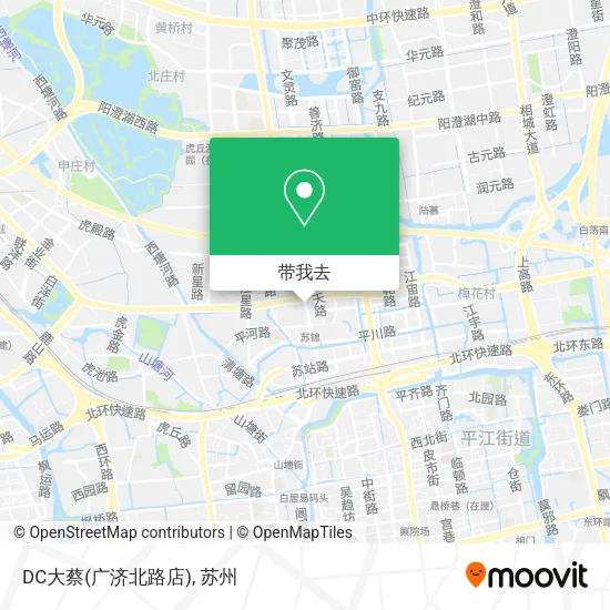 DC大蔡(广济北路店)地图