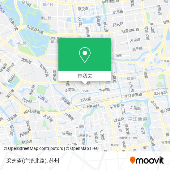采芝斋(广济北路)地图