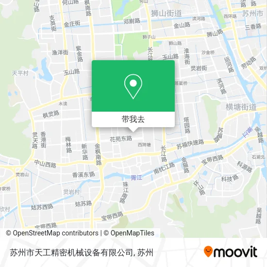 苏州市天工精密机械设备有限公司地图