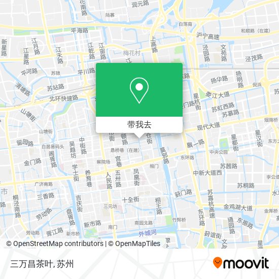 三万昌茶叶地图