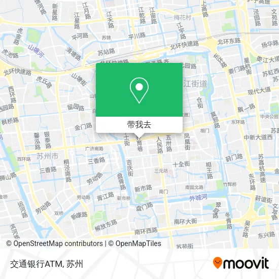 交通银行ATM地图