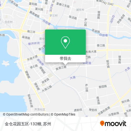 金仓花园五区-132幢地图