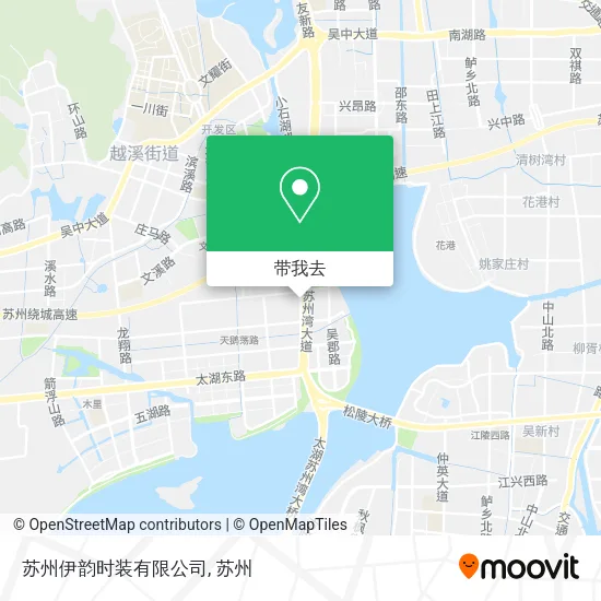 苏州伊韵时装有限公司地图