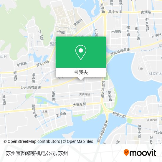 苏州宝韵精密机电公司地图