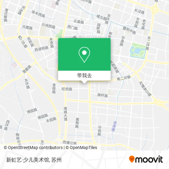 新虹艺·少儿美术馆地图