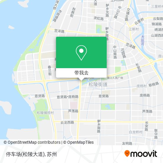 停车场(松陵大道)地图