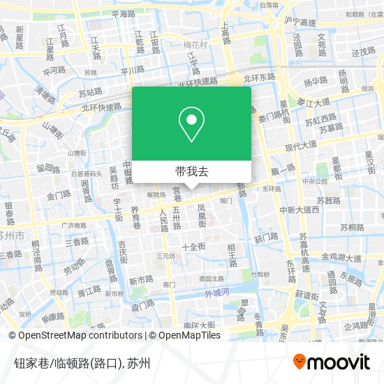 钮家巷/临顿路(路口)地图