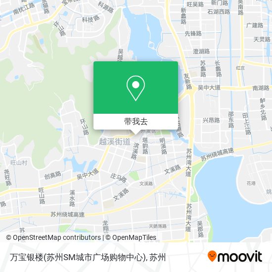 万宝银楼(苏州SM城市广场购物中心)地图