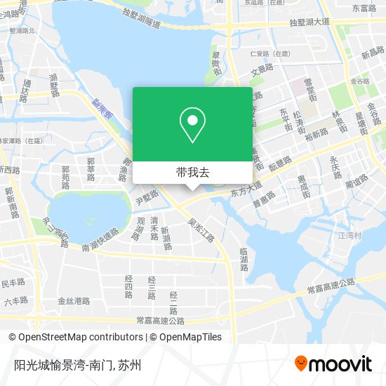 阳光城愉景湾-南门地图